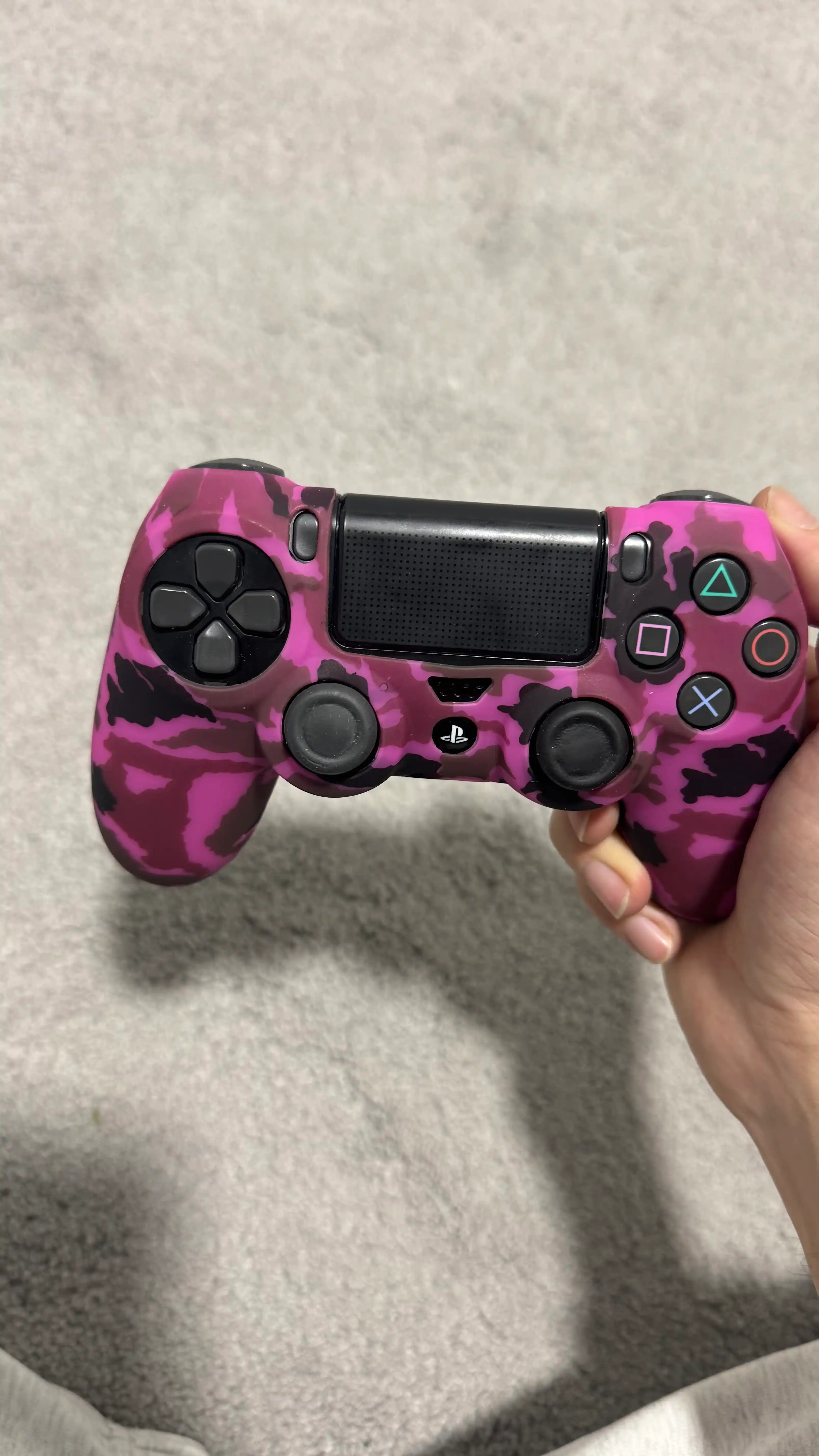 Чехол силиконовый для джойстика геймпада консоли PS4