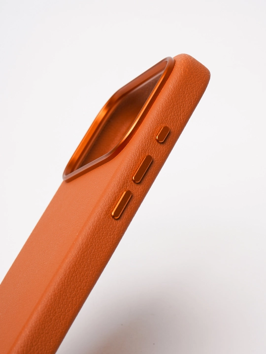 Чехол из Натуральной кожи iPhone 17-16 Pro/Pro Max. Чехол Le Prius Maine Magsafe
