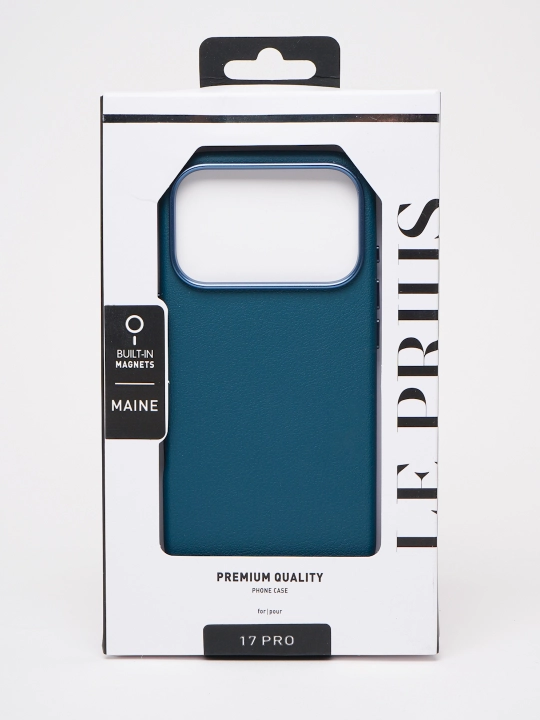 IPhone 17-16 Pro/Pro Max uchun tabiiy charm g‘ilof. Le Prius Maine Magsafe g‘ilofi