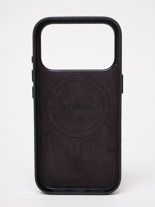 IPhone 17-16 Pro/Pro Max uchun tabiiy charm g‘ilof. Le Prius Maine Magsafe g‘ilofi