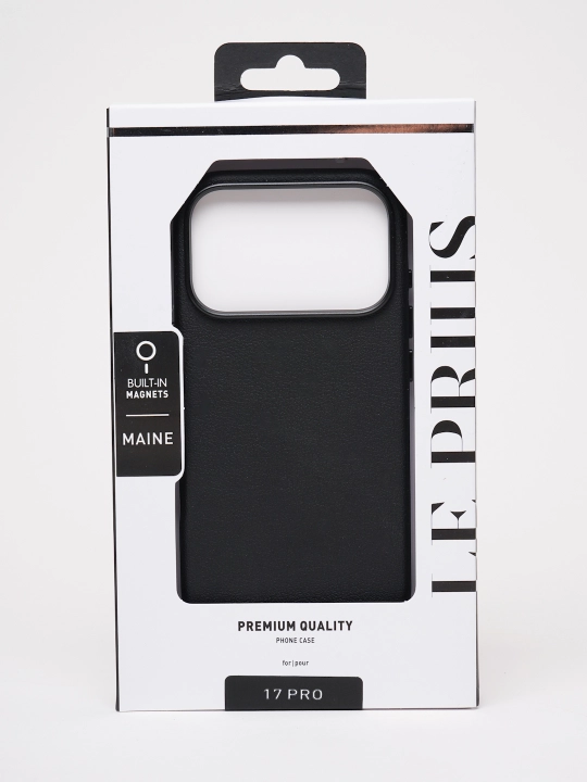 IPhone 17-16 Pro/Pro Max uchun tabiiy charm g‘ilof. Le Prius Maine Magsafe g‘ilofi