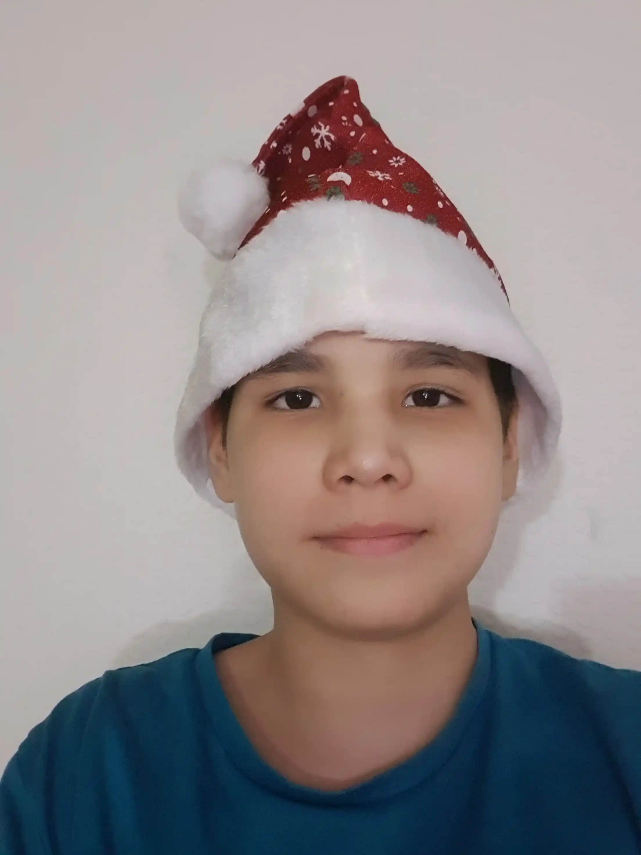 Qor bobo qaipog'i, oq bezakli qizil, yangi yil uchun rojdestvo aksessuari,yangi yil shapka