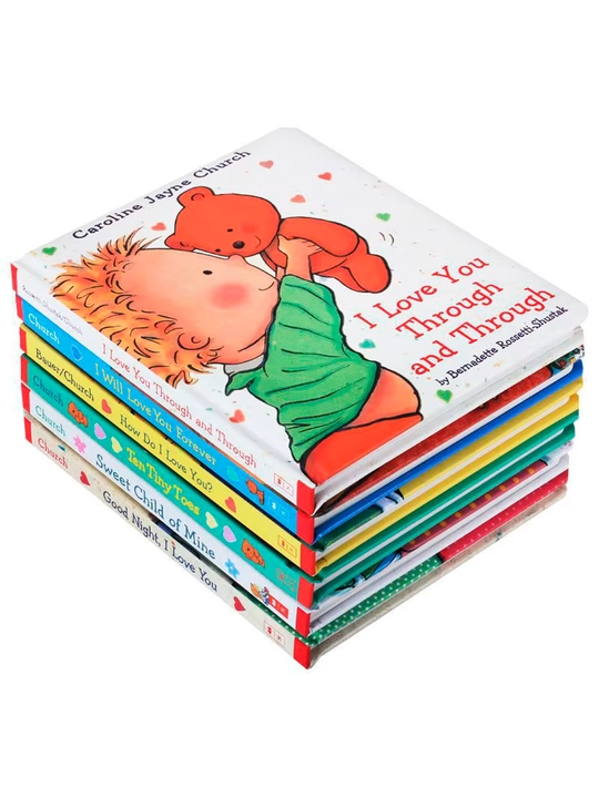 Ingiliz tilini o'rgatish uchun Usborne kitobi, qattiq muqovali bolalar kitoblari, 10 dona