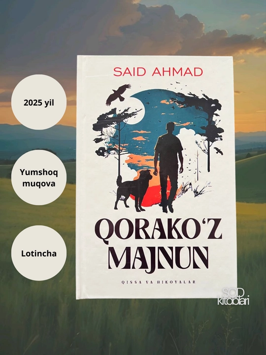 Qorako'z majnun, Said ahmad, 2025 yil, qattiq muqova - 