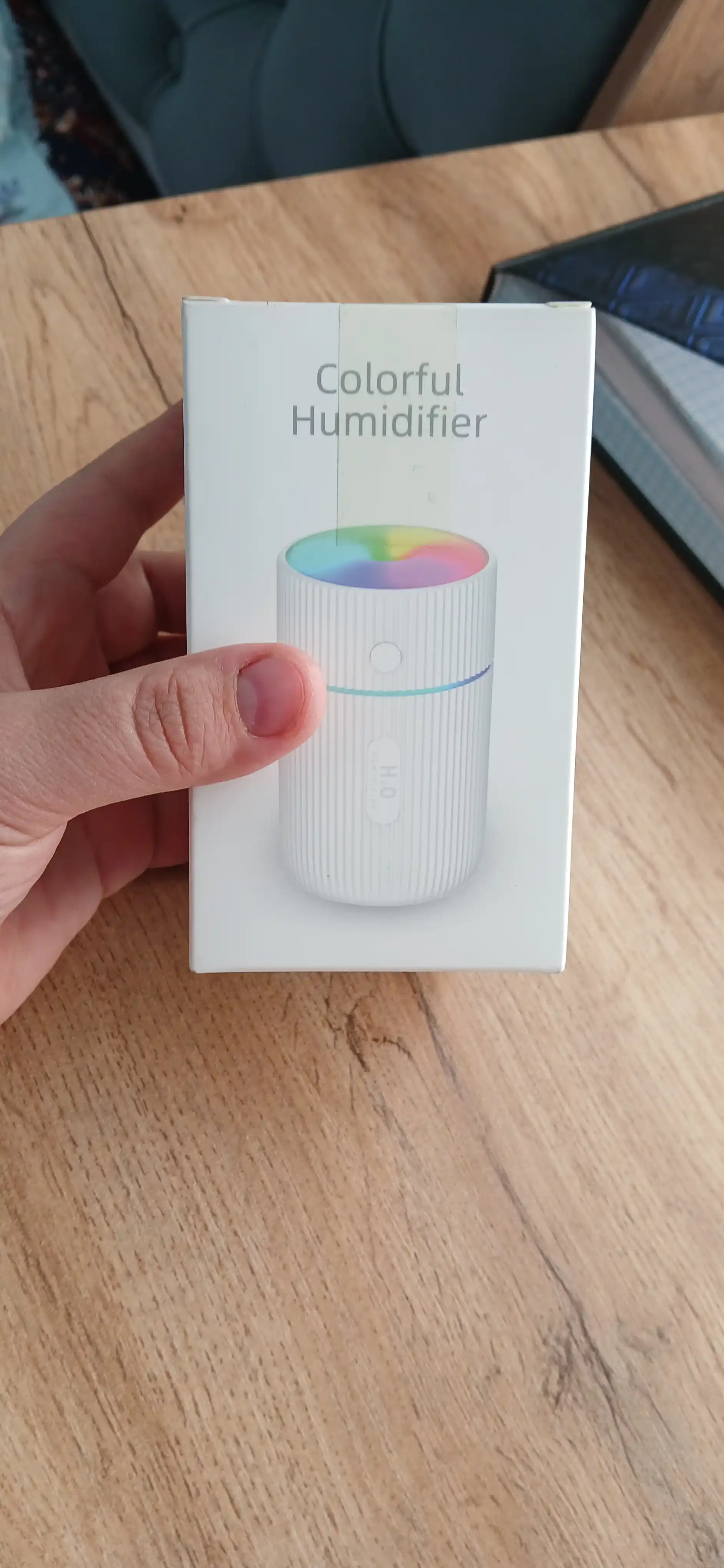 Увлажнитель воздуха с лампой для стола Humidifier для офиса и автомобиля