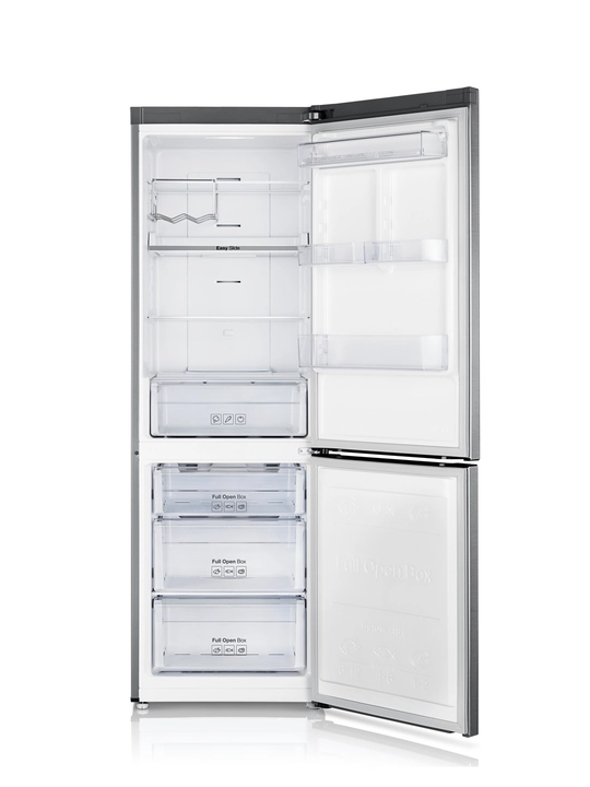 Sovutkich Samsung RB31FERND, 310 l, No Frost, inverter, kumush/qora rang