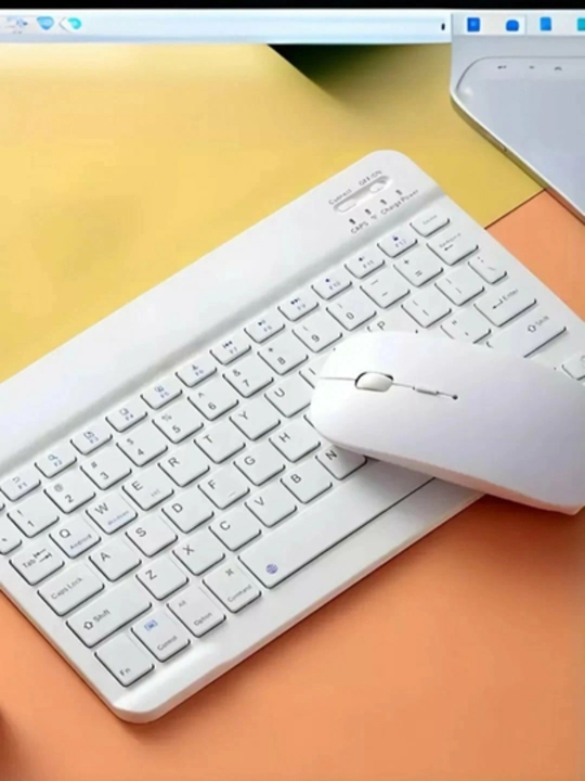 Kompyuter, planshet va telefon uchun simsiz Bluetooth klaviatura va sichqoncha, Ultra Slim