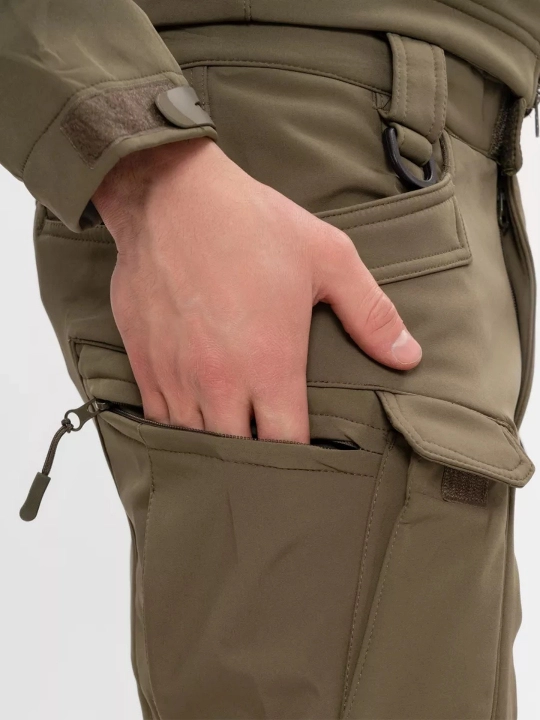 Тактический комплект Softshell 5.11 — куртка и штаны, зимний, влагозащита