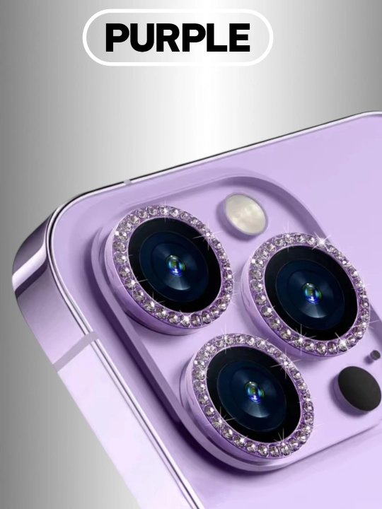 IPhone 11, 12, 13 mini, 14, 15, 16, 17 Pro, Pro Max kameralari uchun himoya oynasi