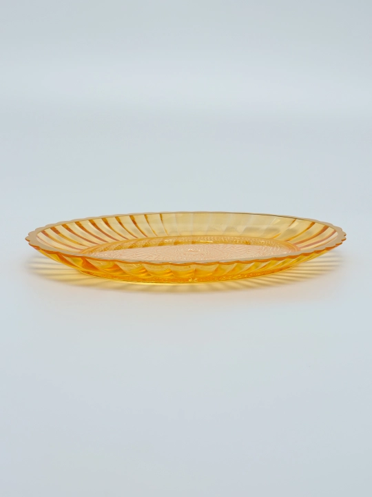 “Gold Classic” plastik likopchalar to‘plami, 6 dona, oval - 