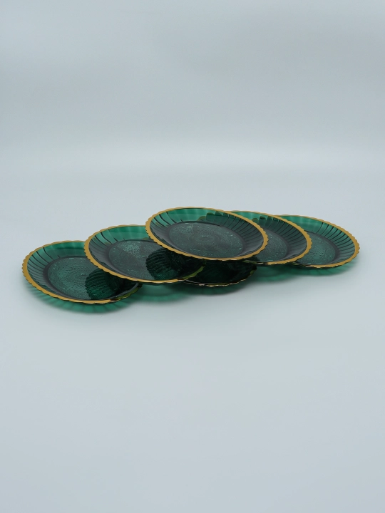 “Gold Classic” plastik likopchalar to‘plami, 6 dona, oval