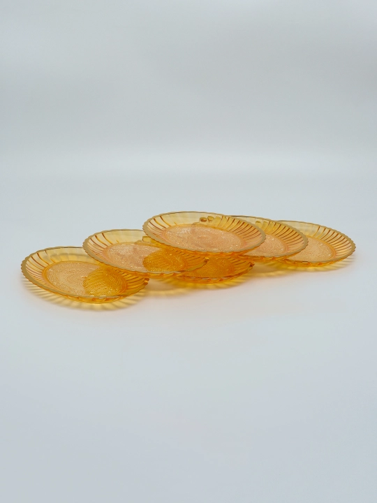 “Gold Classic” plastik likopchalar to‘plami, 6 dona, oval