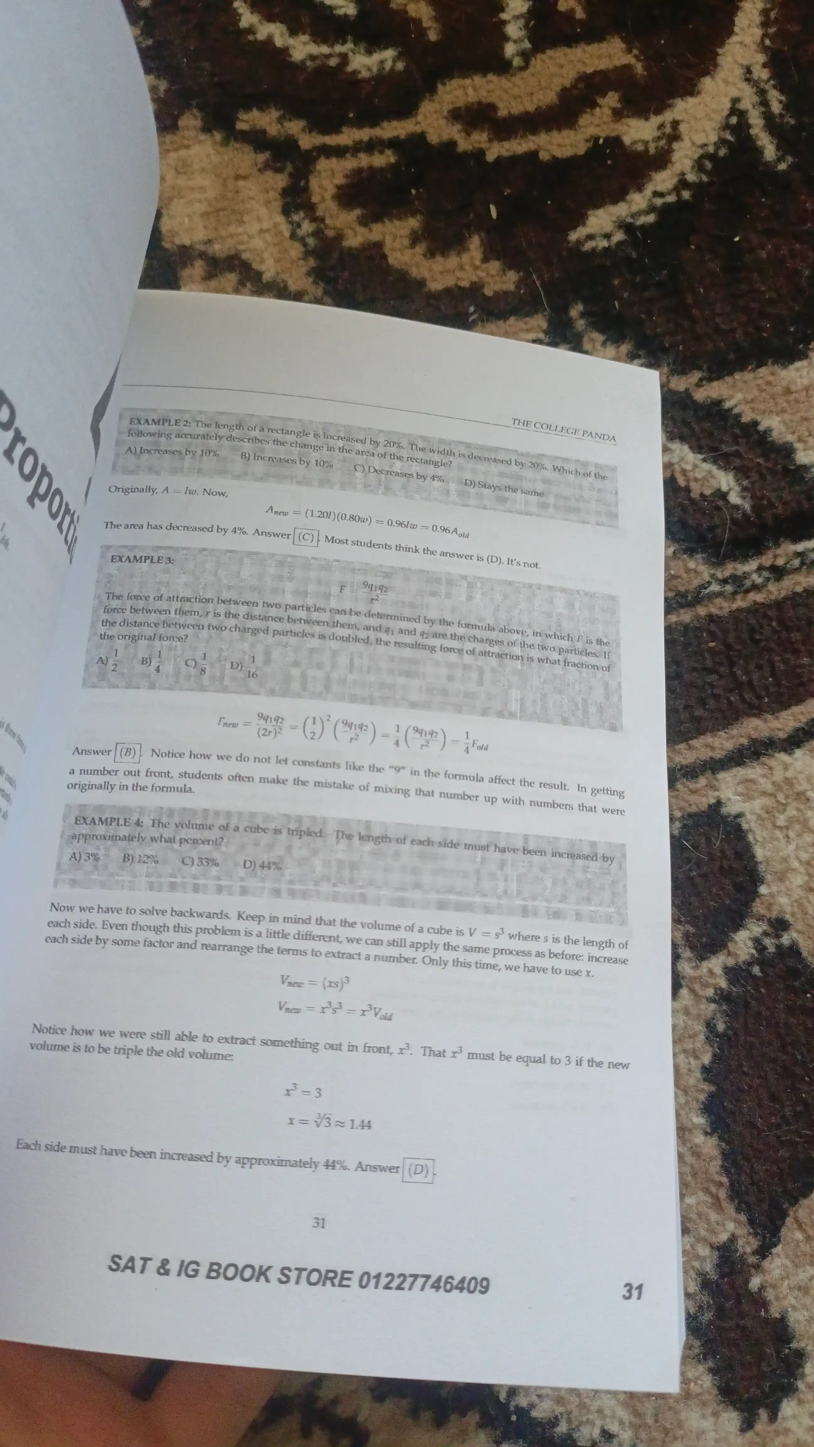 SAT Math. Advanced guide and workbook, Nielson Phu
