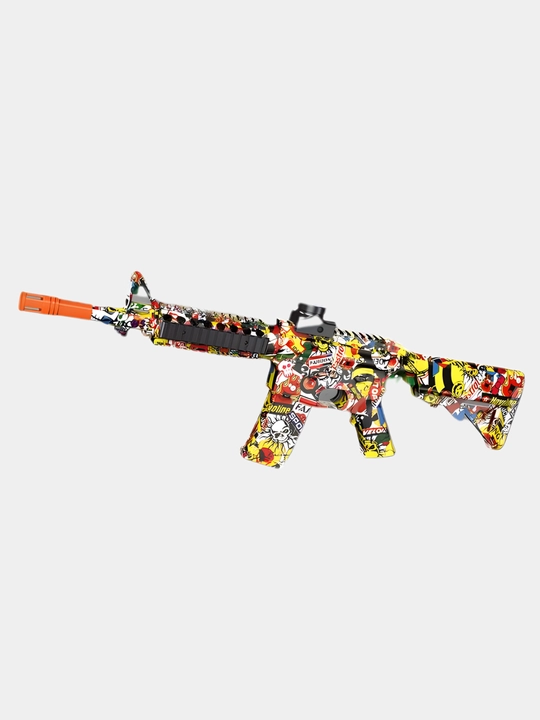Gidrogel blaster, orbitslar bilan otadigan avtomat