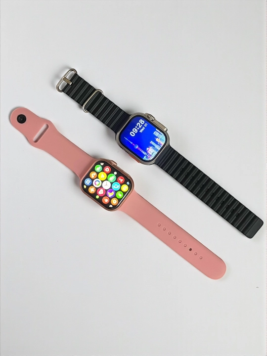 Smart Watch Ultra и наушники Pods pro, с 8 браслетами, 10 в 1, умные часы