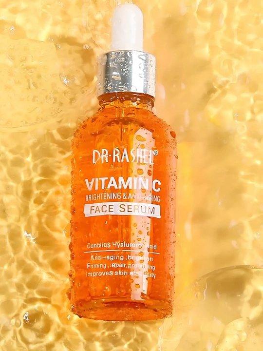 Teng rang yuz terisi uchun C vitaminli Dr. Rashel yorug‘lashtiruvchi serumi, zardob 100 ml