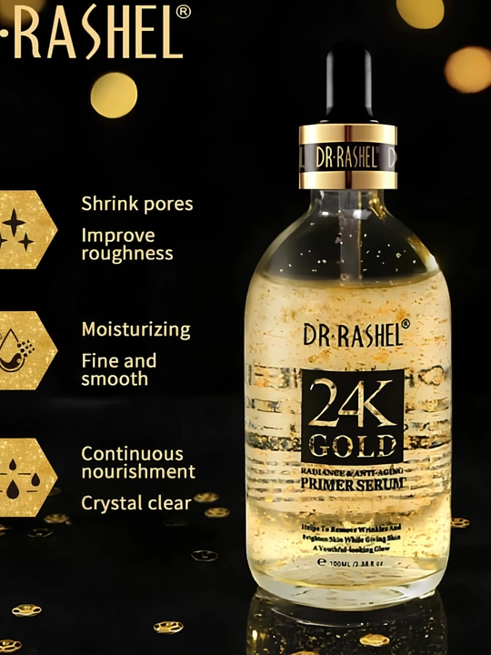 Teng rang yuz terisi uchun C vitaminli Dr. Rashel yorug‘lashtiruvchi serumi, zardob 100 ml