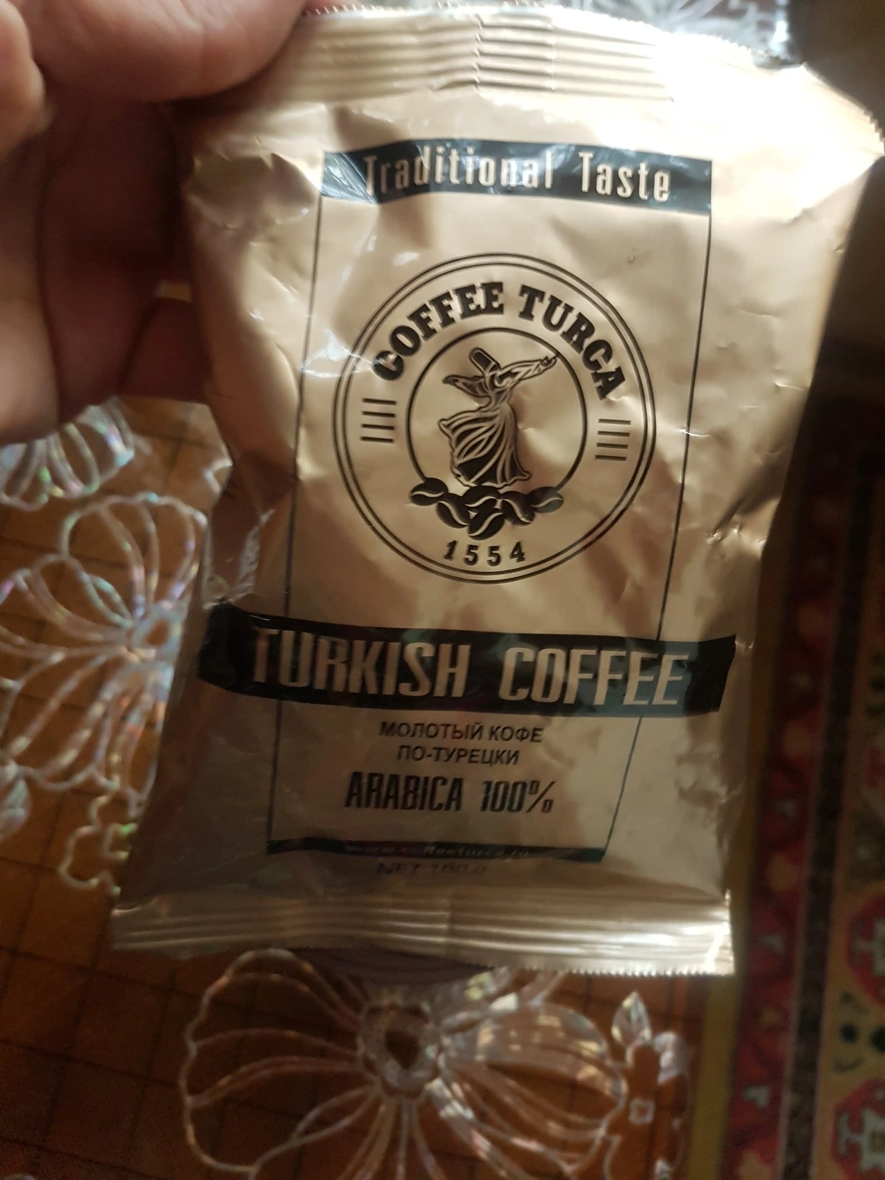 COFFEE TURCA qahvasi, 100 gr