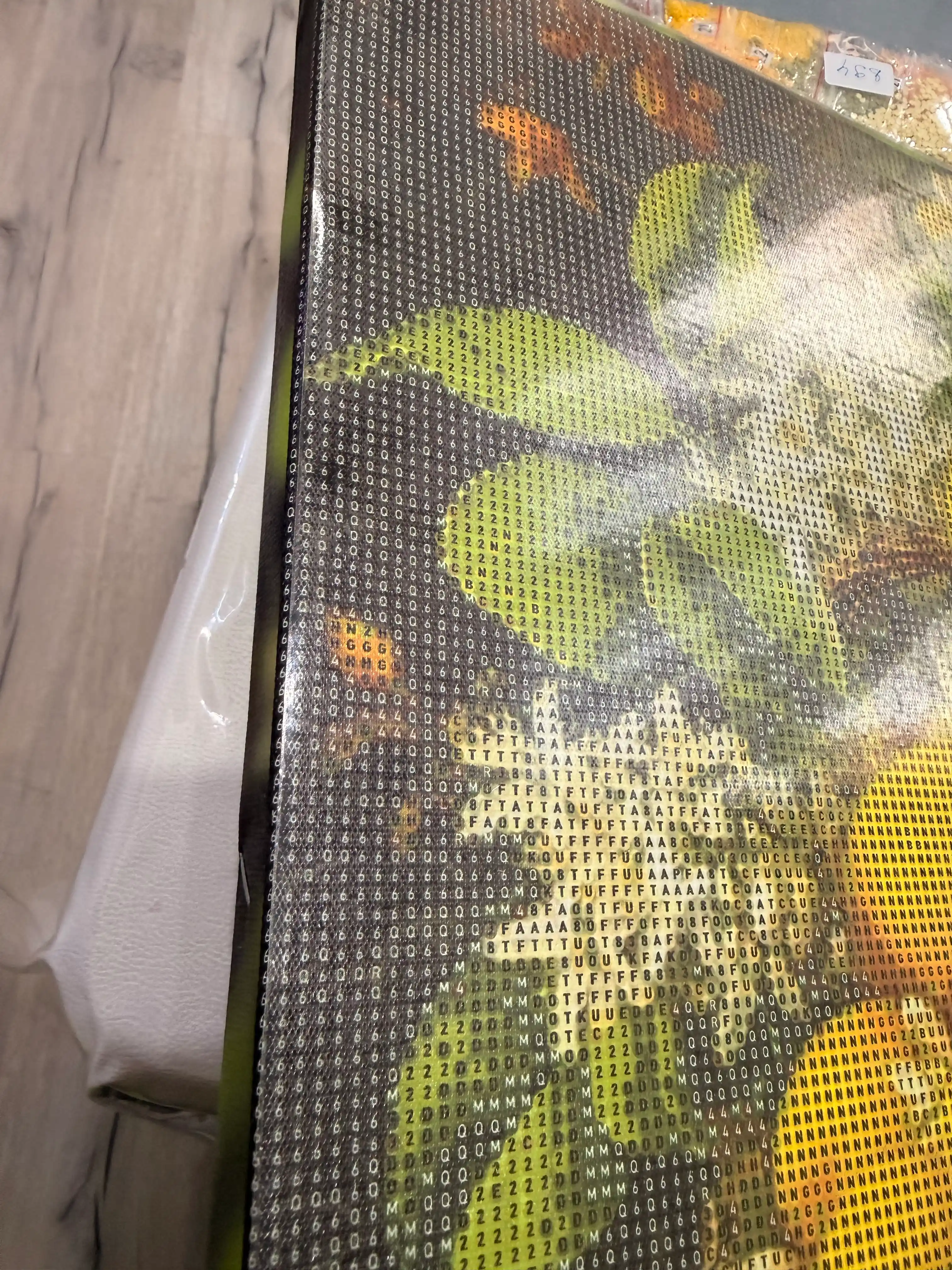 Olmosli mozaika Skystore Gullar, ramkalik asosga tortilgan, 40 x 50 sm