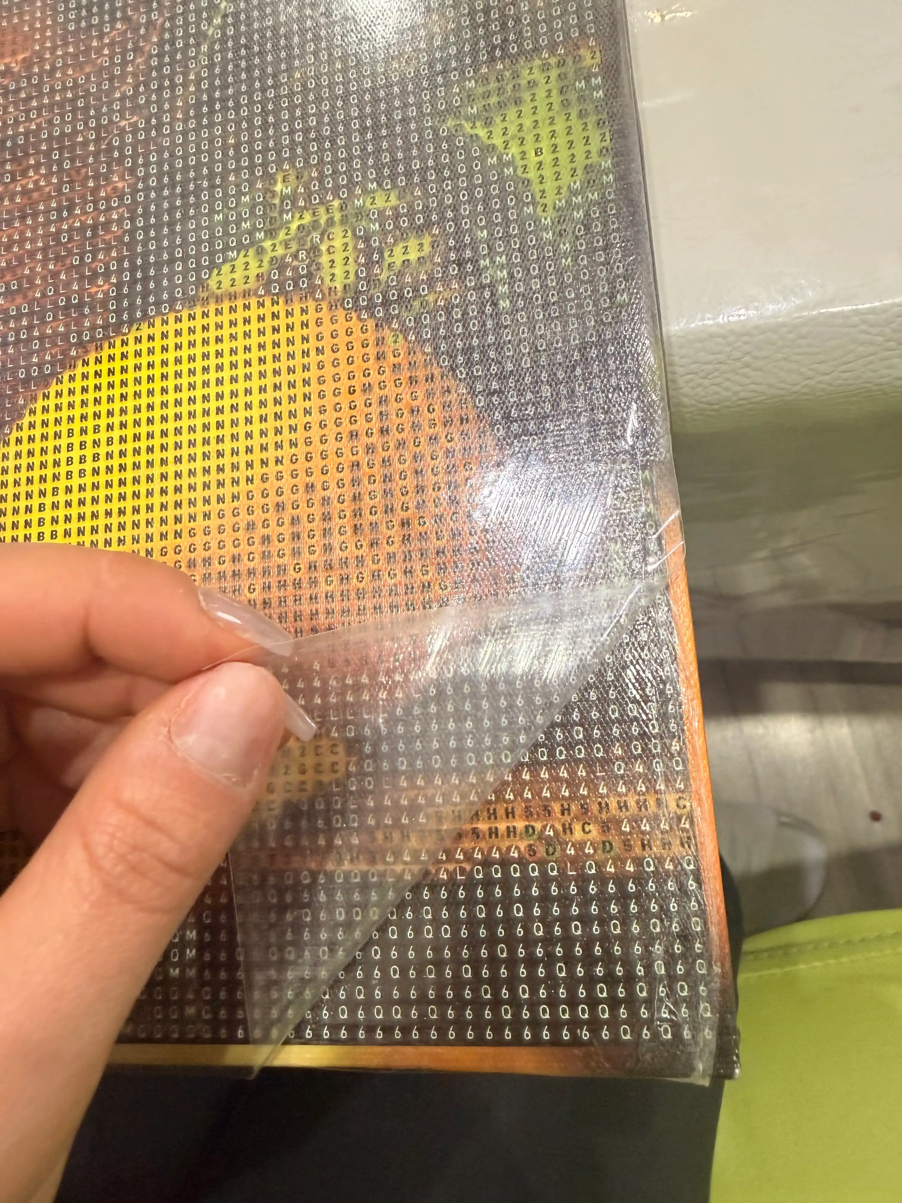 Olmosli mozaika Skystore Gullar, ramkalik asosga tortilgan, 40 x 50 sm