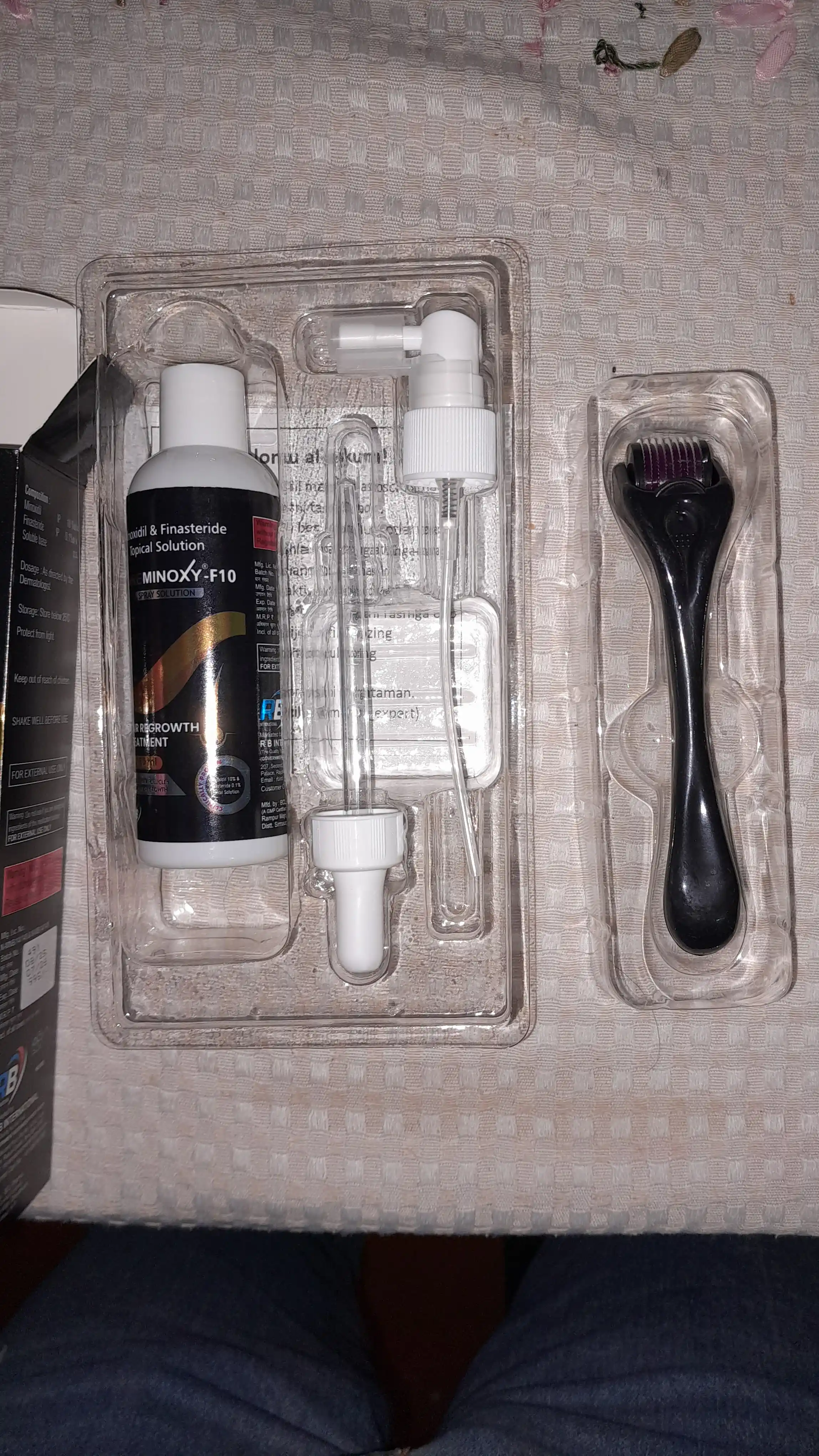 Minoxidil 10% сыворотка для роста волос и бороды, 60 мл