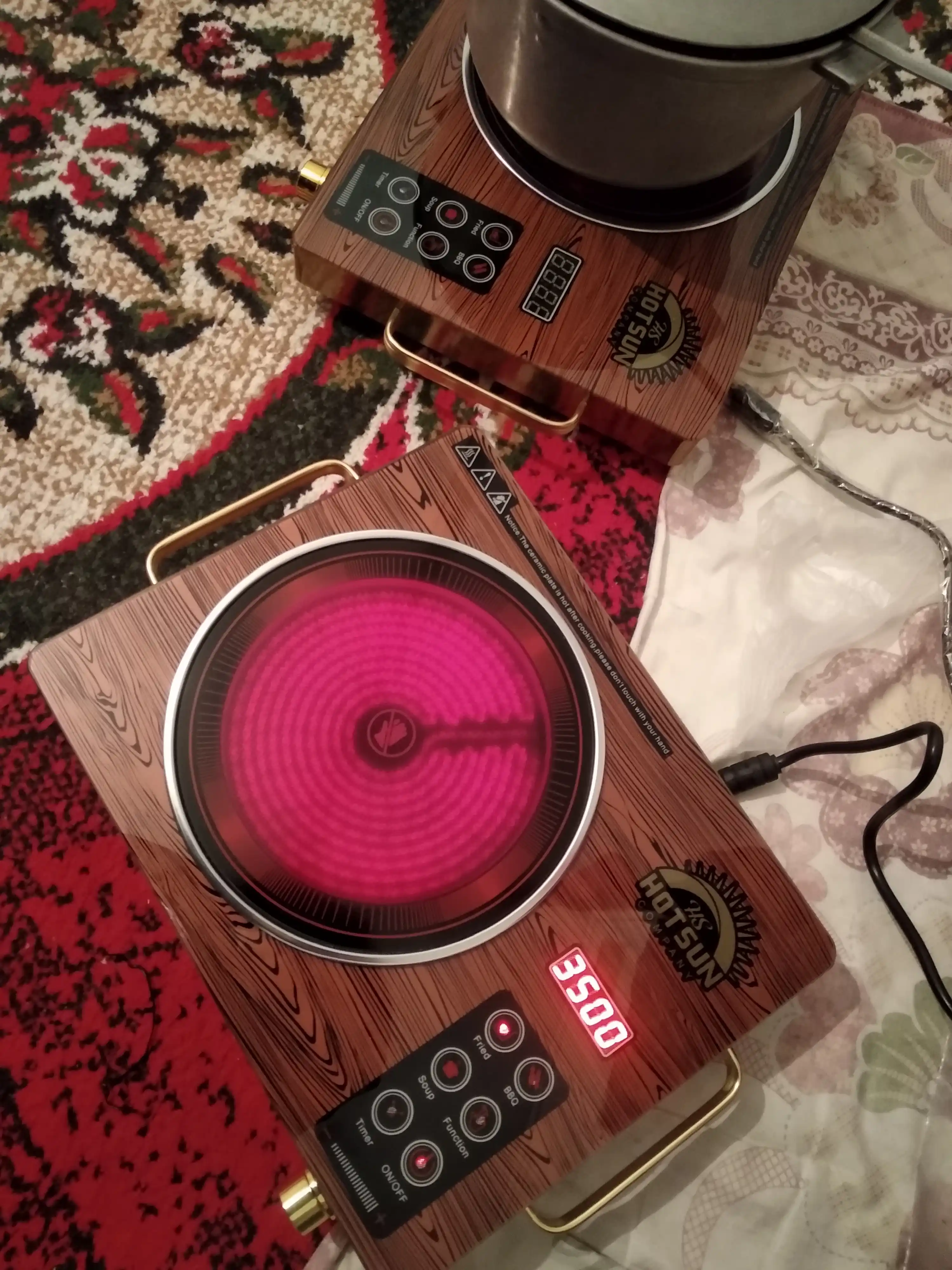 Ovqat pishirish uchun elektr sensorli plita Ceramic Cooker/elektr plita