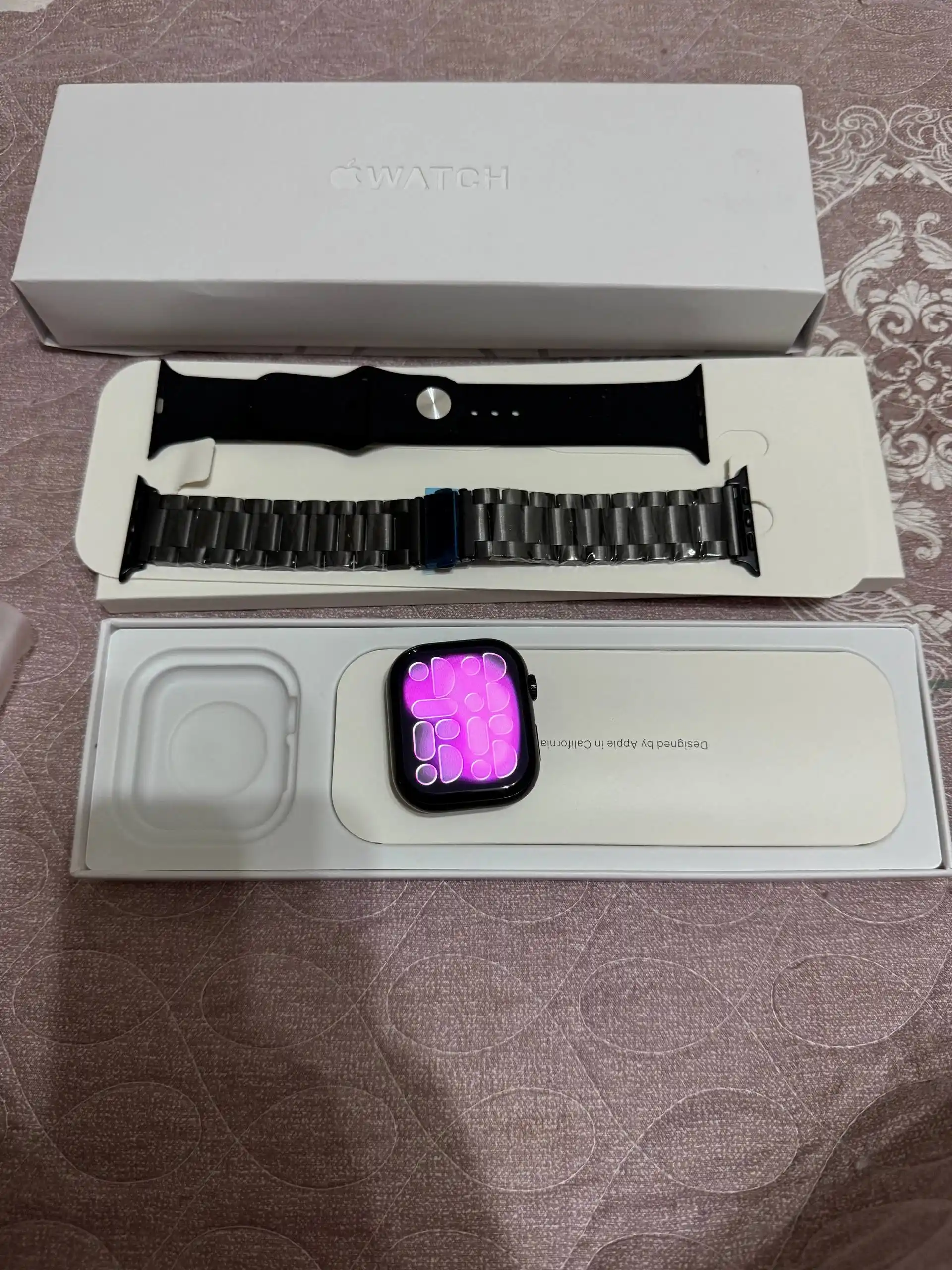 Aqlli soat Smart Watch Series 11, 46 mm, Jet Black Aluminum Case, Sport Band