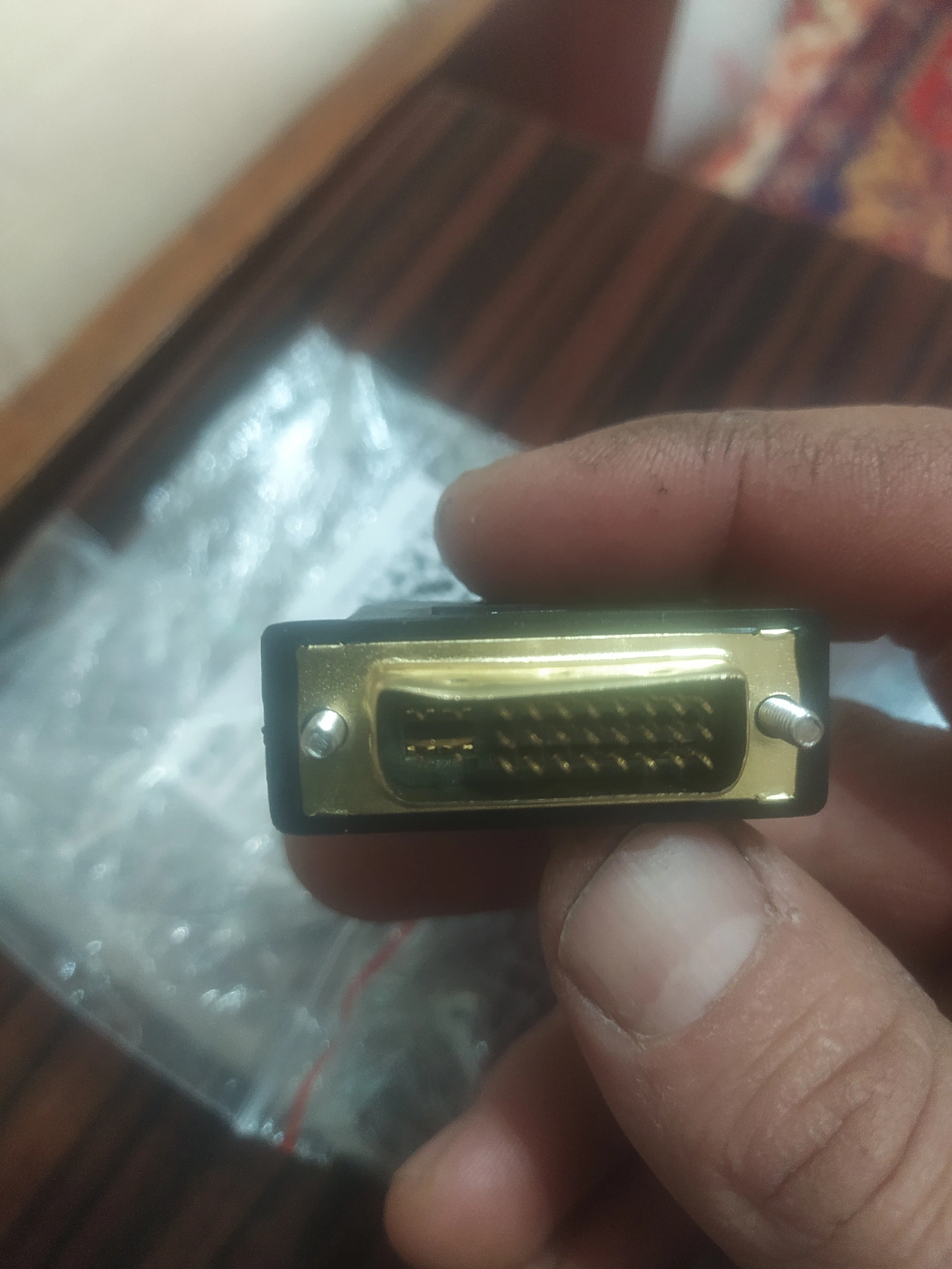 DVI-HDMI adapteri DVI dan HDMI ga o'tkazuvchi adapter