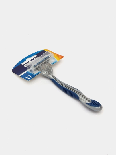 Gillette Blue 3 – bir martalik ustara, silliq qirqish