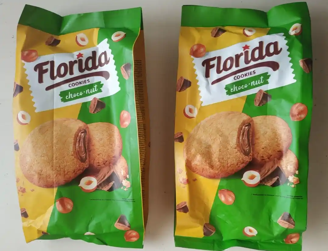Crafers Florida Choconut pechenyesi (to‘rtburchak paketda) (200 g) 2 dona