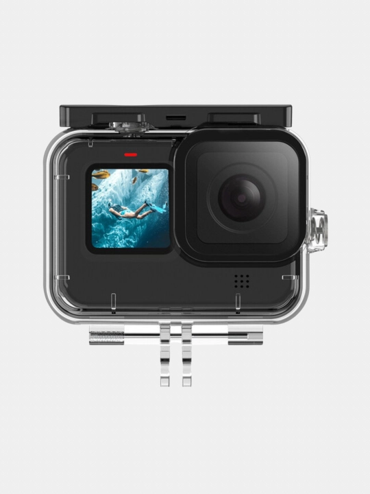 Telesin Aquabox for GoPro Hero 9, 10, 11, 12, 13, универсальный подводный бокс, 60 м защита