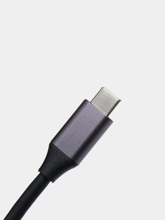 Hoco HB28 7-в-1 Type-C Hub — универсальный адаптер с HDMI 4K, PD 60W, USB 3.0, SD и TF 