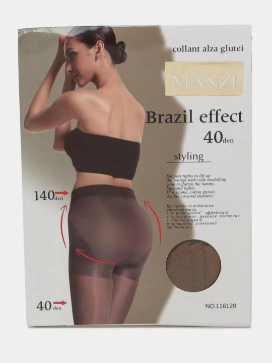 MANZI Brazil Effect 40 denli shakl beruvchi taytlar - 
