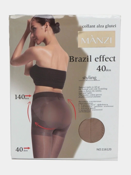MANZI Brazil Effect 40 denli shakl beruvchi taytlar - 