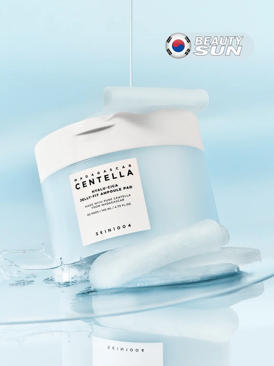 Tinchlantiruvchi patchlar, SKIN1004, Madagascar Centella, Calming Pad 130 ml, 70 dona