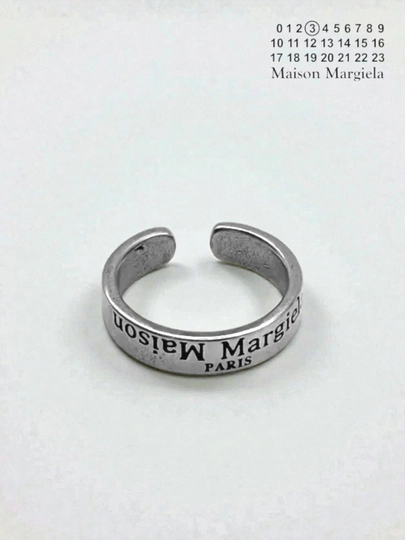 Кольцо аксессуар для мужчин женщин y2k maison margiela подарок мейсон маржела y 2 k кольца — BORHAMA-REPLICARING-СЕРЕБРН-стандар