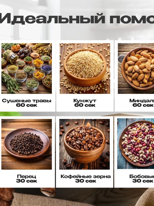 Qahva maydalagich, Kofemolka, tegirmon, kofe, ziravorlar va dukak maydalagich, sovga