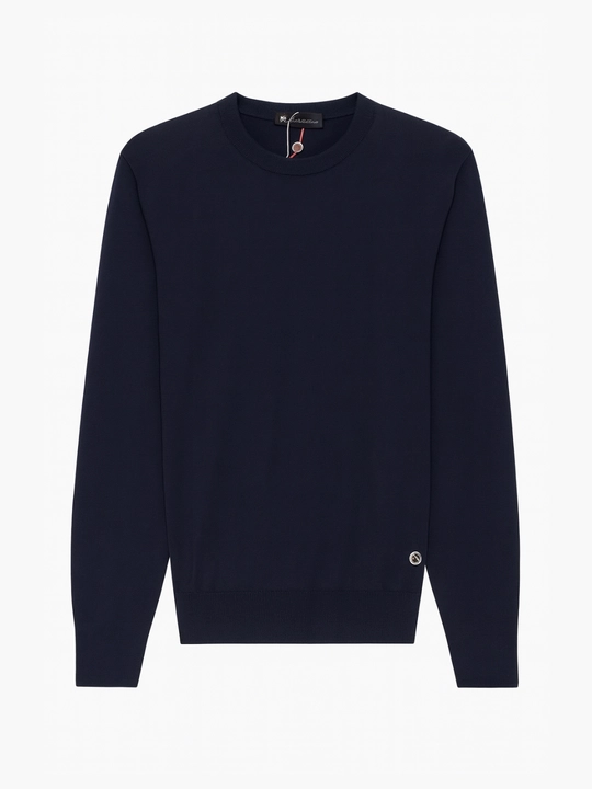 Мужской джемпер Loro Piana, базовый свитер, хлопок/кашемир, размеры M–XXXL - 