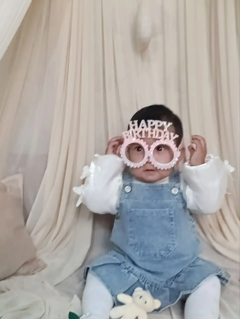 Ободки для волос Happy Birthday, с декоративными элементами для принцессы
