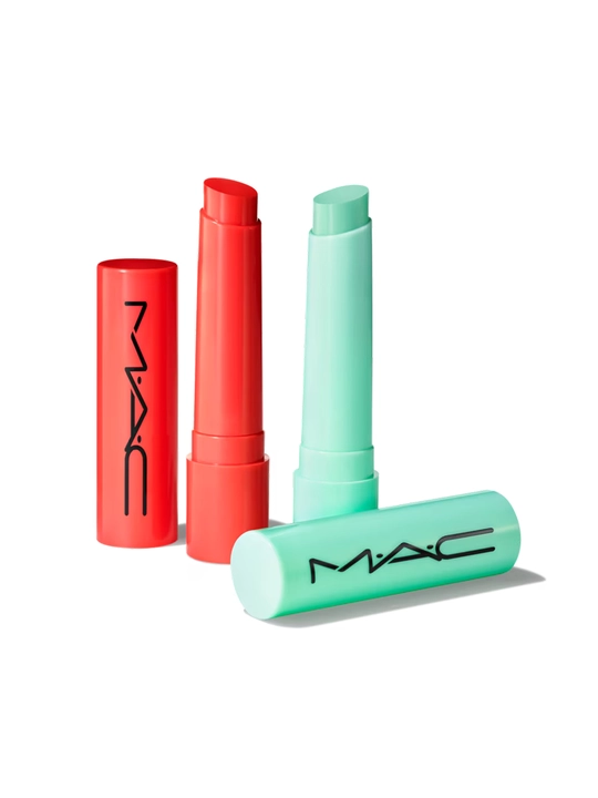 M·A·C Squirt Alert Lip Duo — праздничный набор из 2-х оттенков Squirt Plumping Gloss Stick  - 