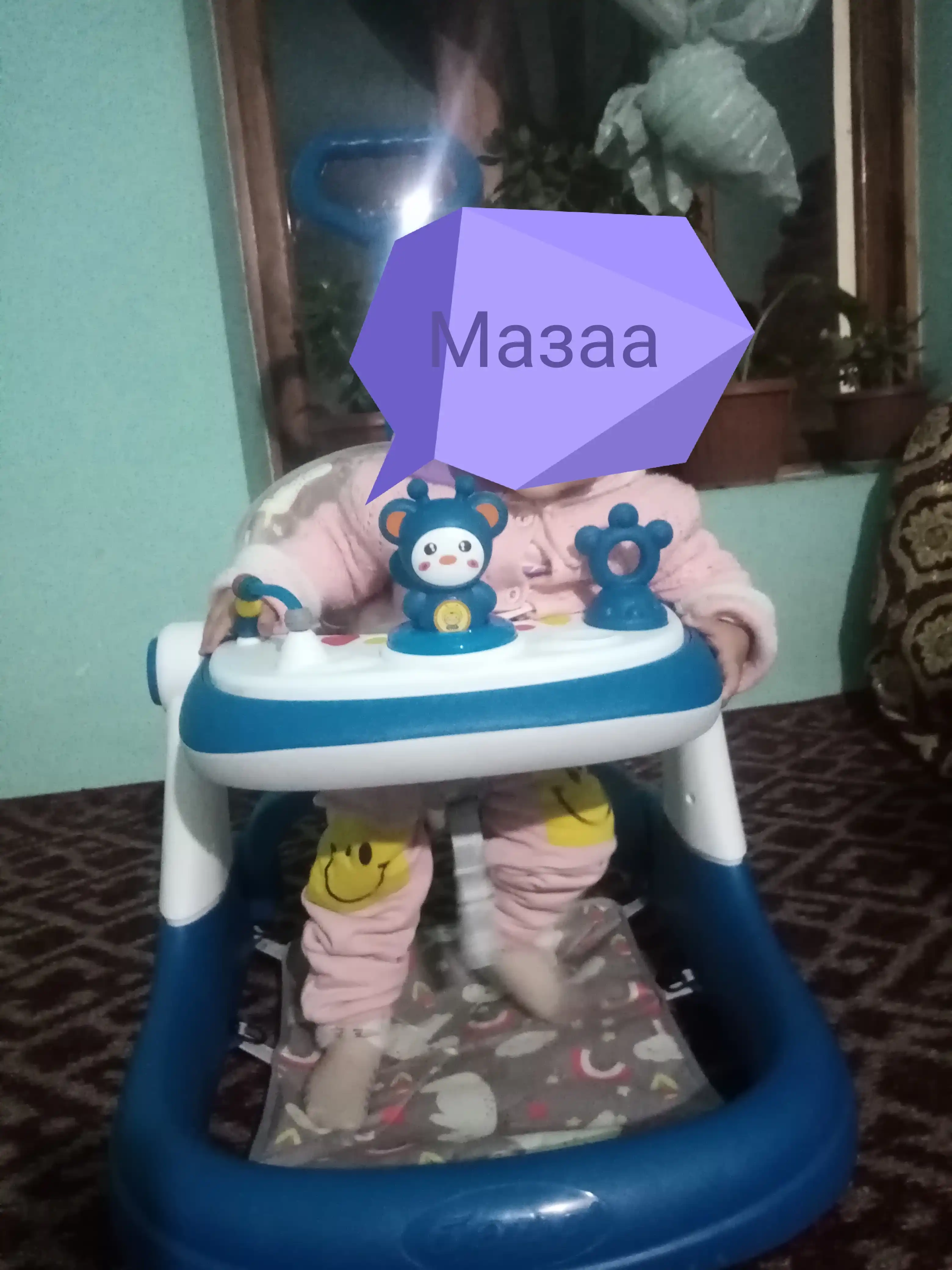Ходунки детские БАРС, ходунок для детей, 2 в 1, ходунки для детей