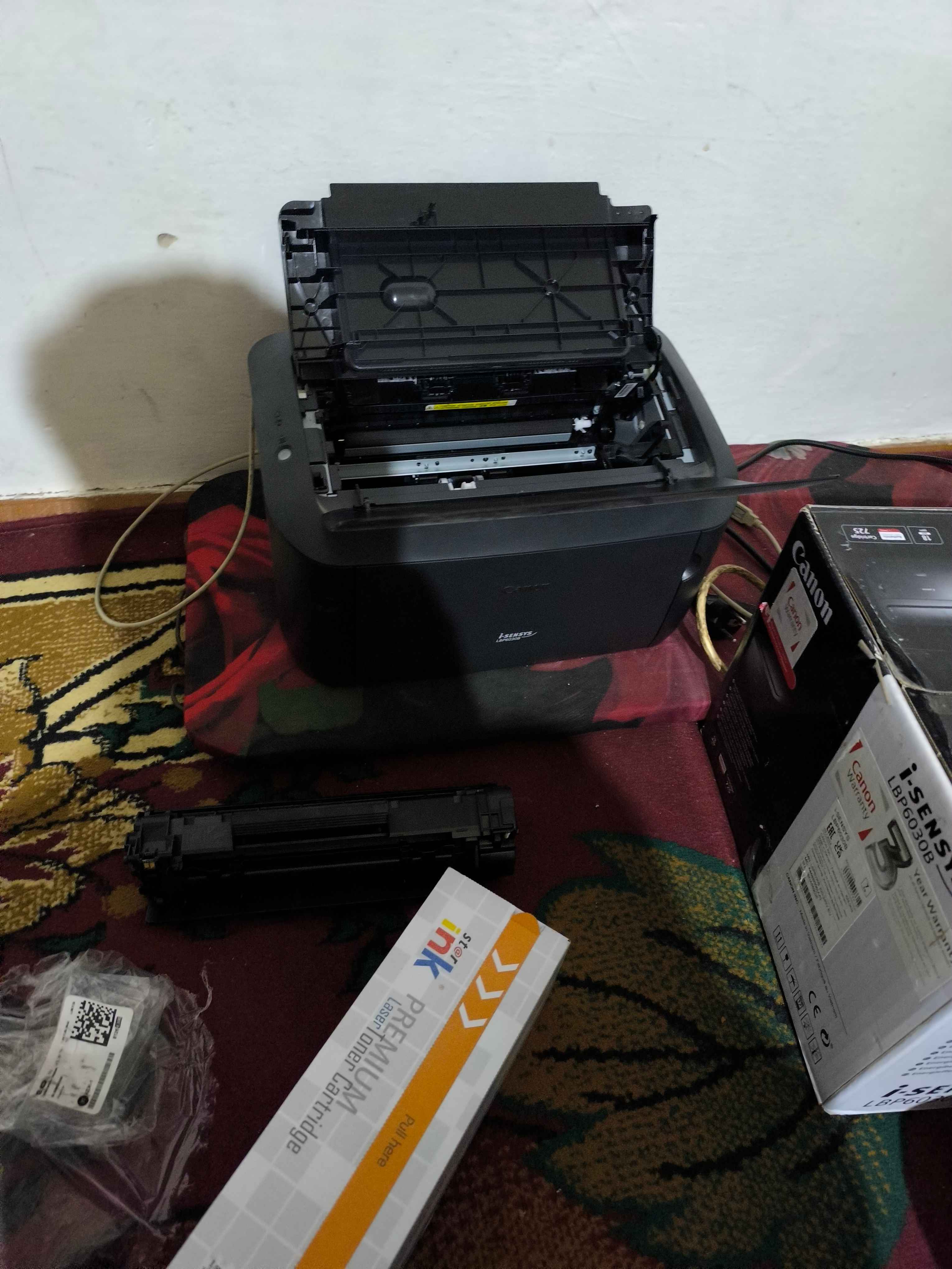 HP P1005, P1505/M1102/M1130, Canon LBP-6000/MF-3010 uchun CBTCB435A/CB436A/285/725 kartrij