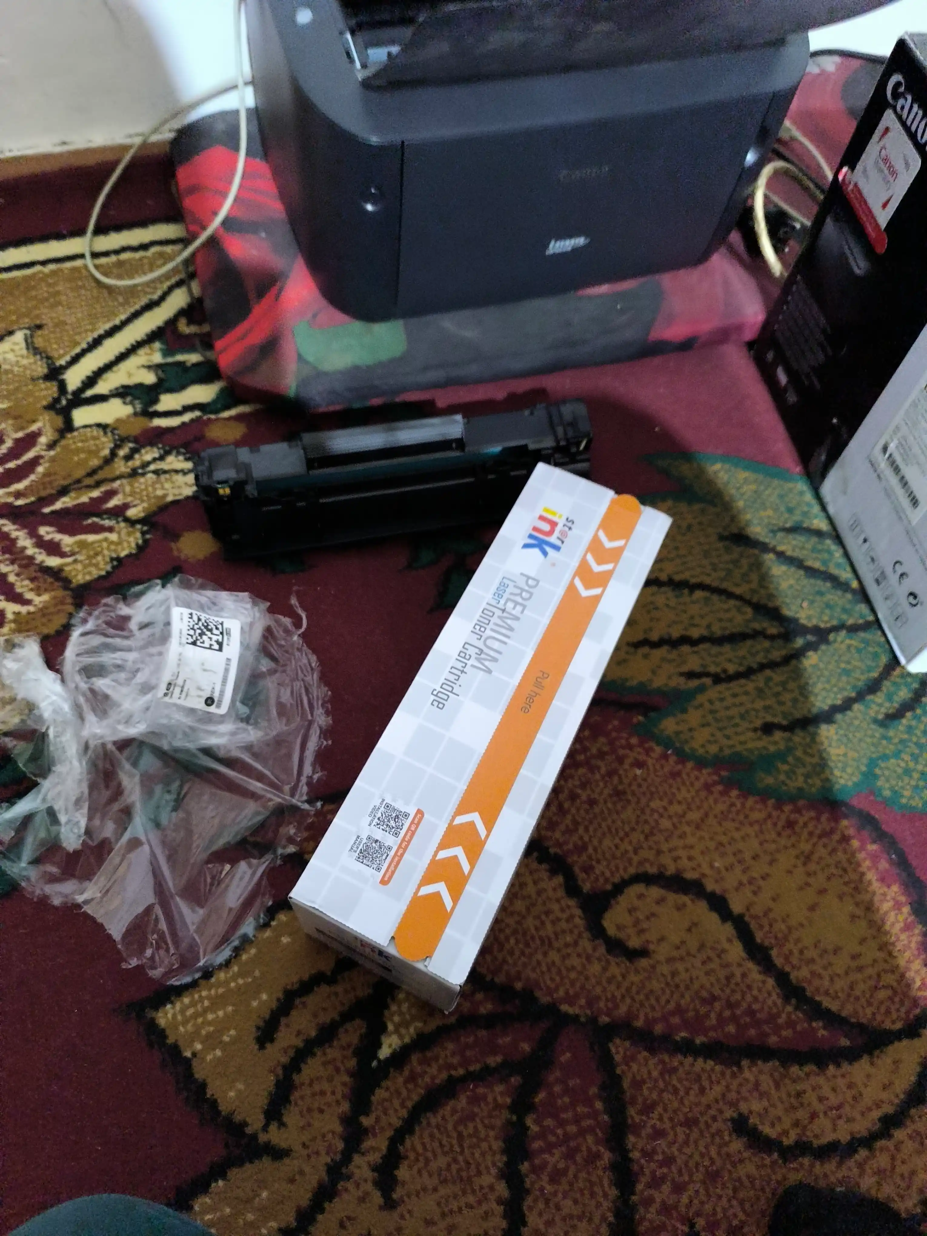 HP P1005, P1505/M1102/M1130, Canon LBP-6000/MF-3010 uchun CBTCB435A/CB436A/285/725 kartrij
