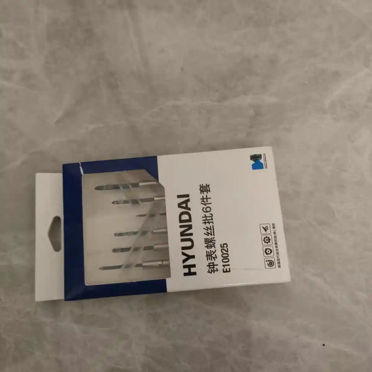 Professional mini otvyortkalar to‘plami, 6 dona HYUNDAI