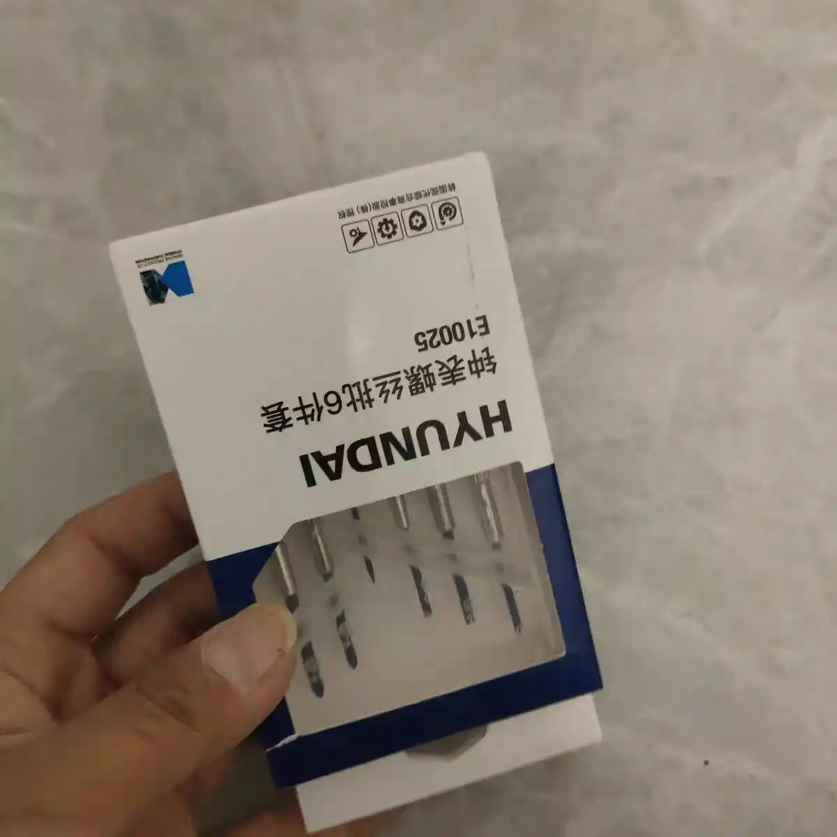 Professional mini otvyortkalar to‘plami, 6 dona HYUNDAI