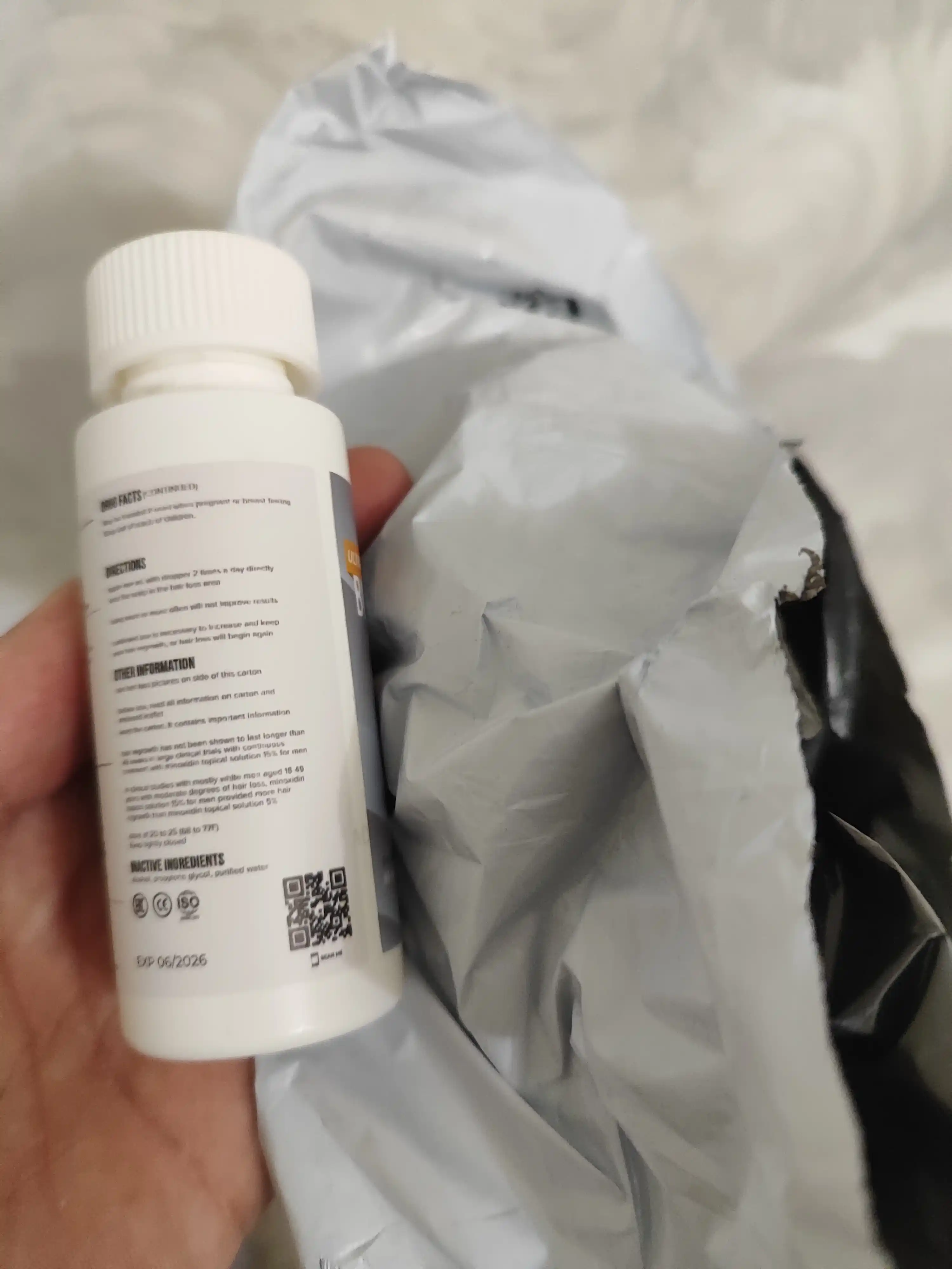 Миноксидил BLESVASH Topical Solution, 15%, 60 мл