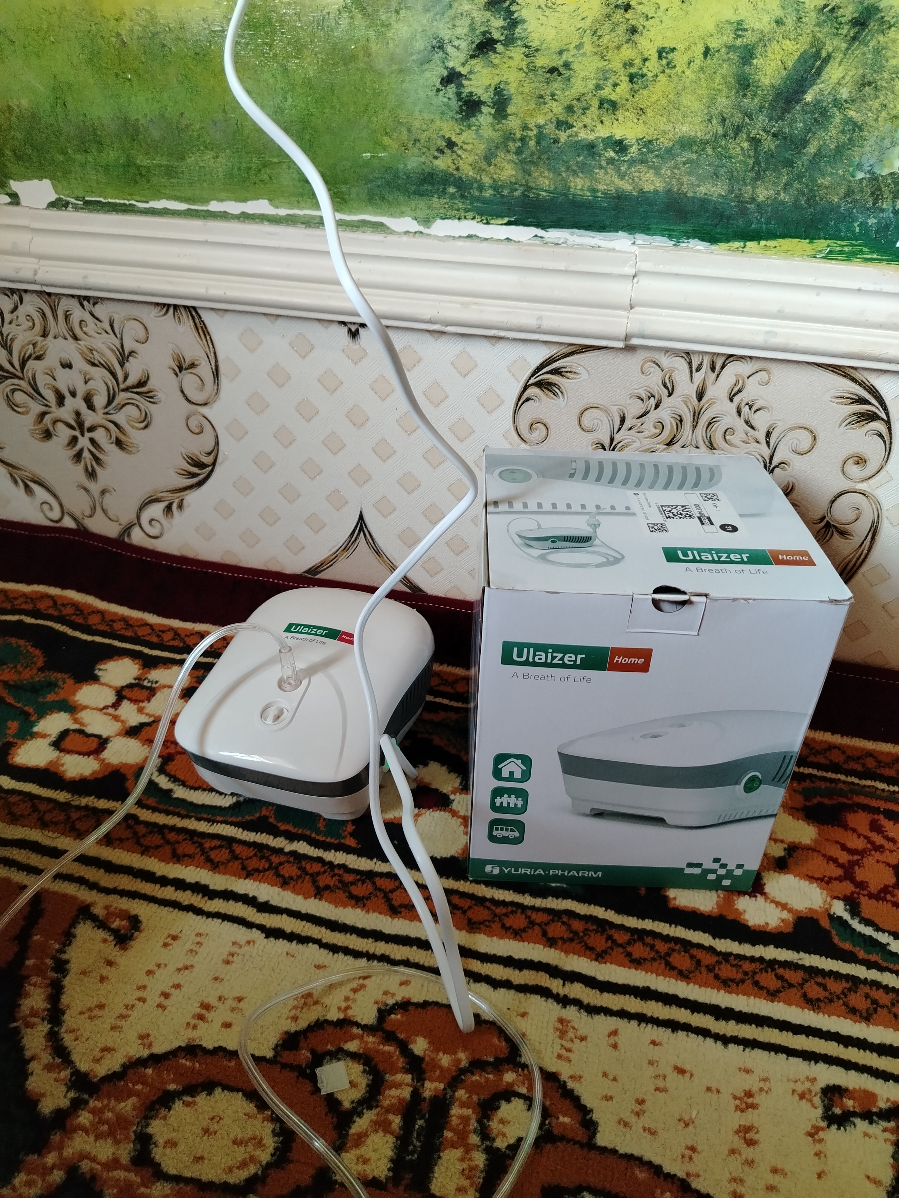 Ингалятор-небулайзер Ulaizer Home CN-02MY, для детей и взрослых