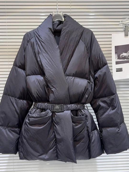 Ayollar uzun kurtkasi, qishki, issiq, kapyushonli, 4XL gacha
