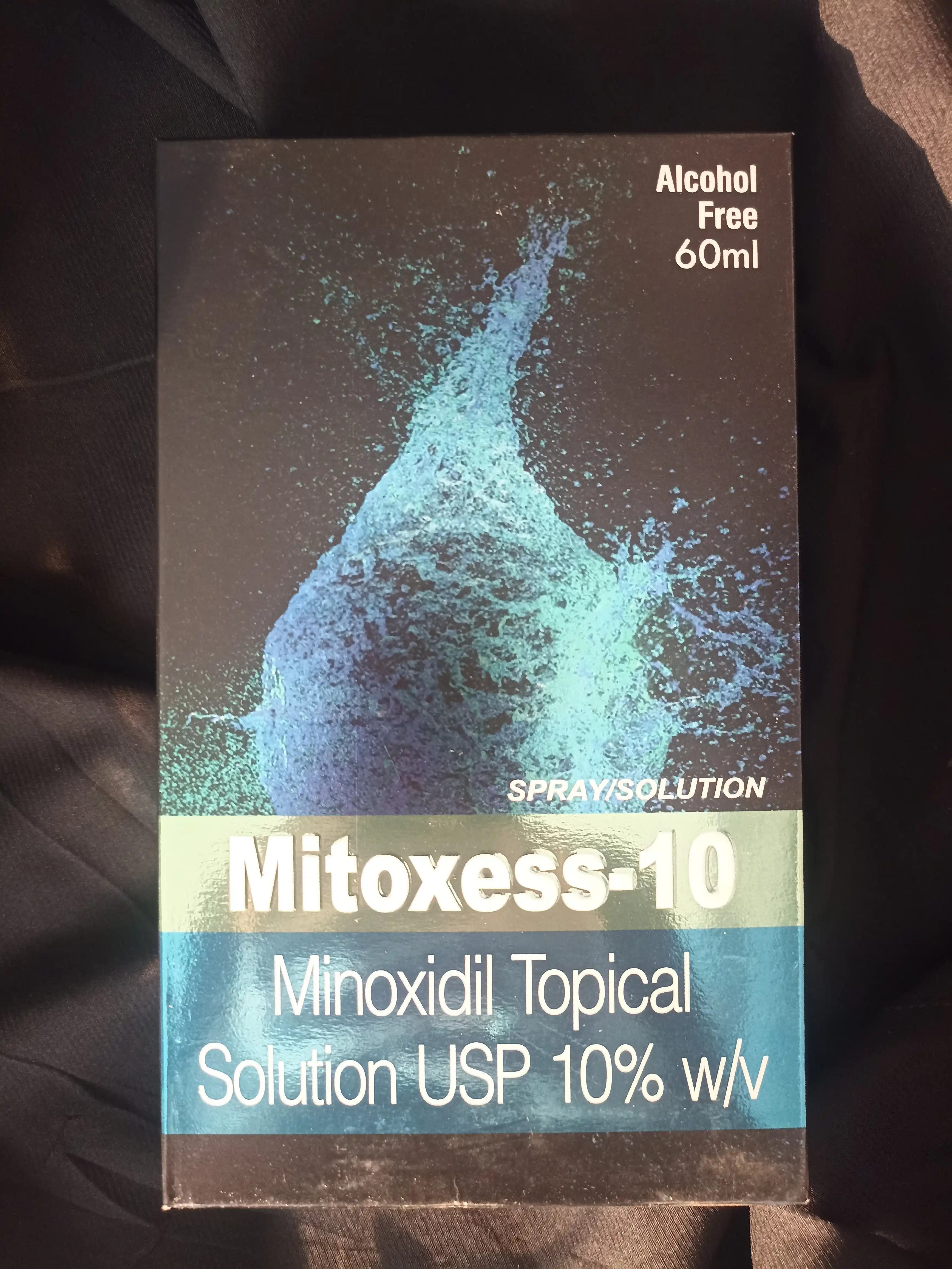 Миноксидил 10 Mitoxess Minoxidil Topical Solution USP, для роста волос и бороды, 60 мл