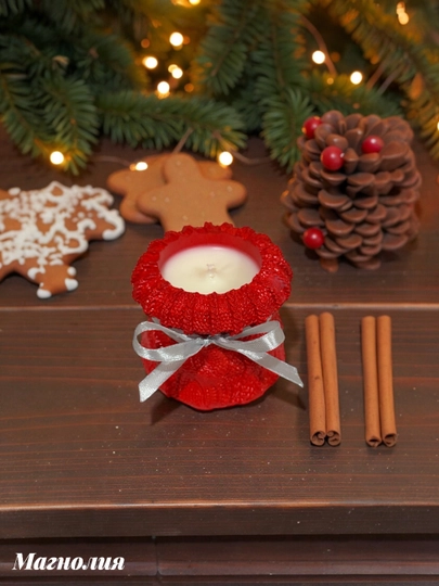 Интерьерные стаканы и арома свечи Christmas